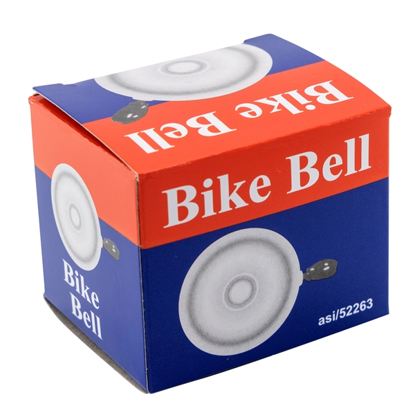 3" x 3" bicycle bell with full color dome imprint.... from ASI 52263 EMT / EMT