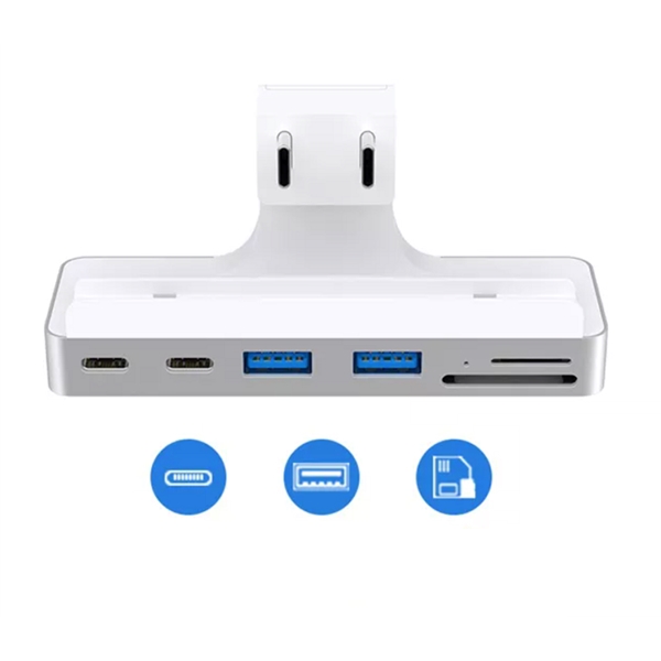 6-in-1 USB hub for iMac plus laser engraving on 1 side... from ASI 37218 Athena Promo (tm)