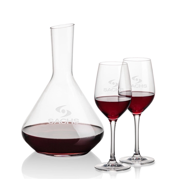 The Terrassa Carafe & 2 Lethbridge Wine Set is a stellar... from ASI 84592 St Regis Group