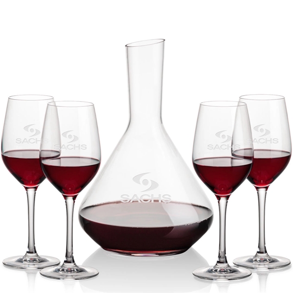 The Terrassa Carafe & 2 Lethbridge Wine Set is a stellar... from ASI 84592 St Regis Group