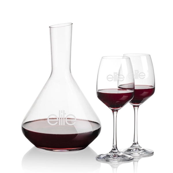 The Terrassa Carafe & 2 Oldham Wine Set is a stellar... from ASI 84592 St Regis Group