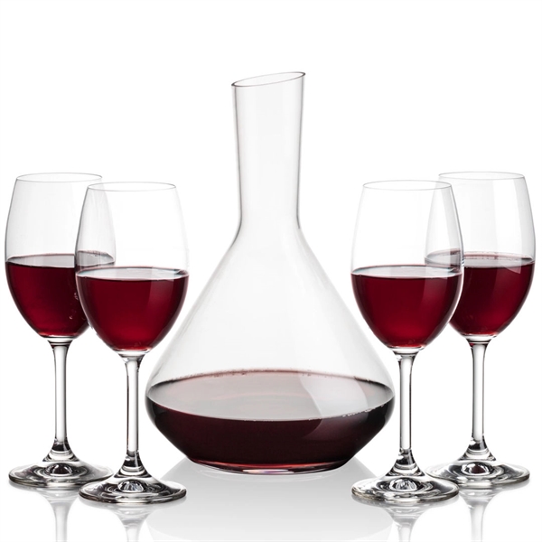 The Terrassa Carafe & 2 Naples Wine Set is a stellar... from ASI 84592 St Regis Group
