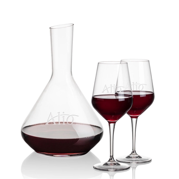 The Terrassa Carafe & 2 Germain Wine Set is a stellar... from ASI 84592 St Regis Group