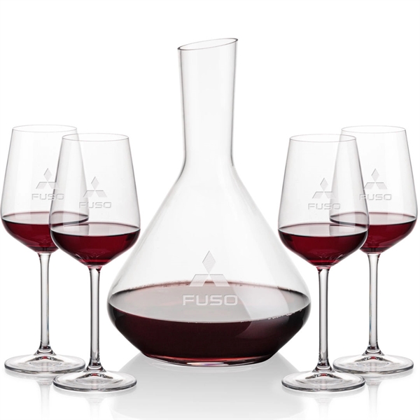 The Terrassa Carafe & 2 Elderwood Wine Set is a stellar... from ASI 84592 St Regis Group