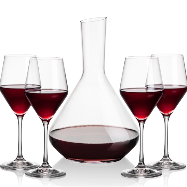 The Terrassa Carafe & 2 Bengston Wine Set is a stellar... from ASI 84592 St Regis Group
