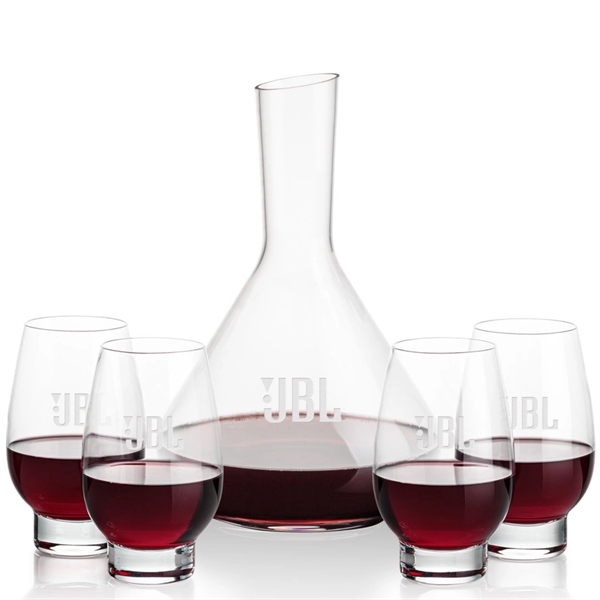 The Terrassa Carafe & 2 Glenarden Wine Set is a stellar... from ASI 84592 St Regis Group