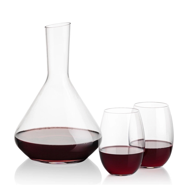 The Terrassa Carafe & 2 Carlita Wine Set is a stellar... from ASI 84592 St Regis Group