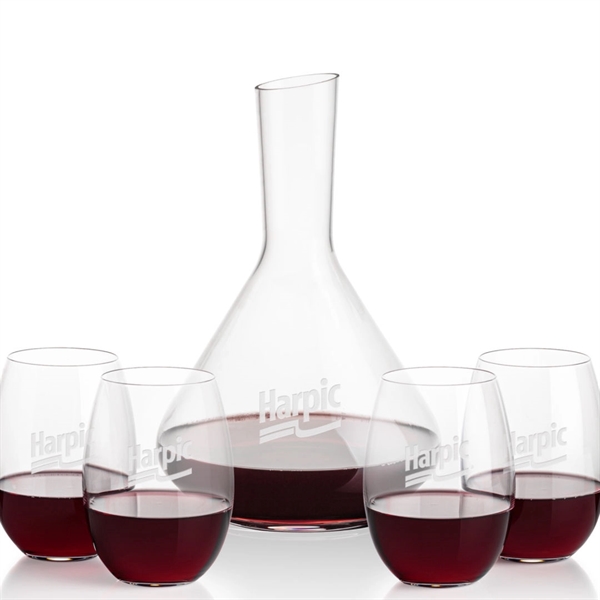 The Terrassa Carafe & 2 Carlita Wine Set is a stellar... from ASI 84592 St Regis Group