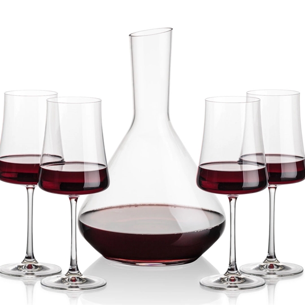 The Terrassa Carafe & 2 Dakota Wine Set is a stellar... from ASI 84592 St Regis Group