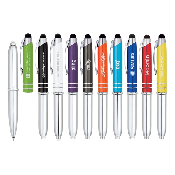 3-in-1 Metal Capped Ballpoint Pen... from ASI 31517 Admart Products / Admart Line