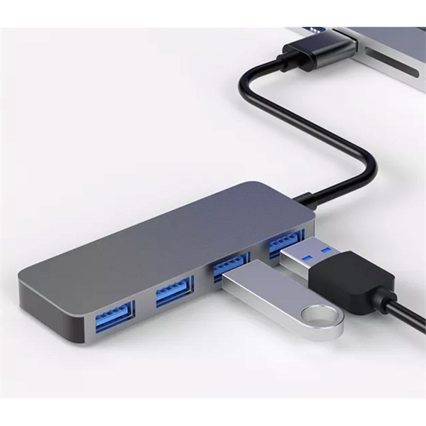4 port USB 3.0 hub plus laser engraving on 1 side... from ASI 37218 Athena Promo (tm)