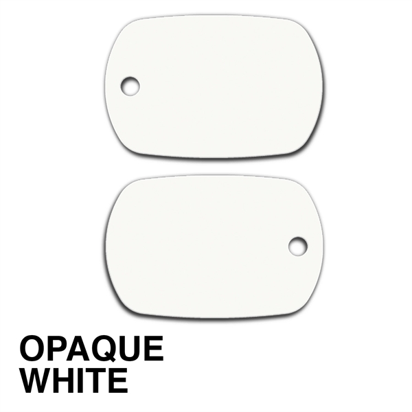 Key tag laminated plastic standard oval. Brilliant digital four color process... from ASI 80210 Quikey Mfg Co Inc / Quikey Line