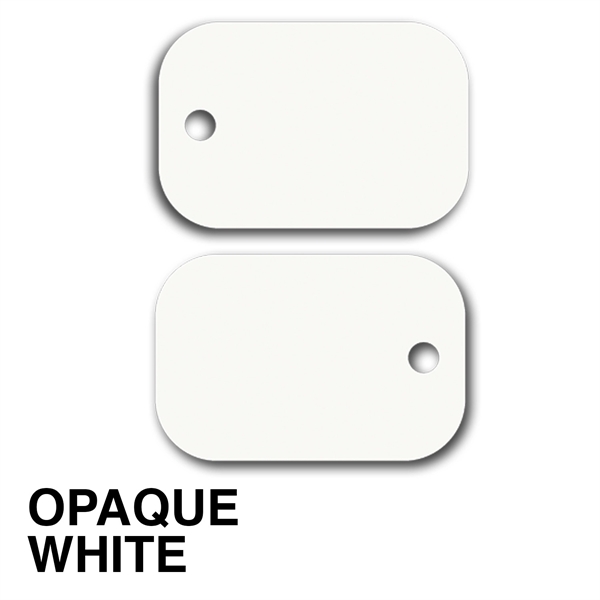 Key tag - small rectangle - full color. Brilliant digital four... from ASI 80210 Quikey Mfg Co Inc / Quikey Line