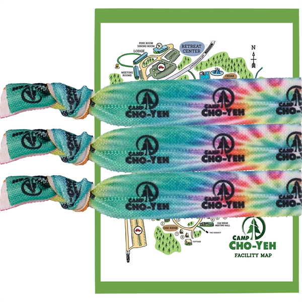 STRETCHY FULL COLOR HAIR TIES... from ASI 30208 A P Specialties / AP Specialties