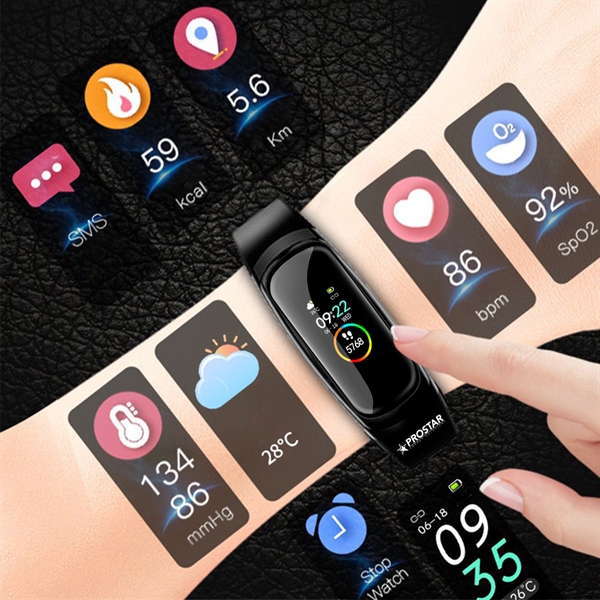 The Patek Fitness Tracker Watch comes with a Sleep Monitor, Step... from ASI 90154 Sunjoy Group Inc