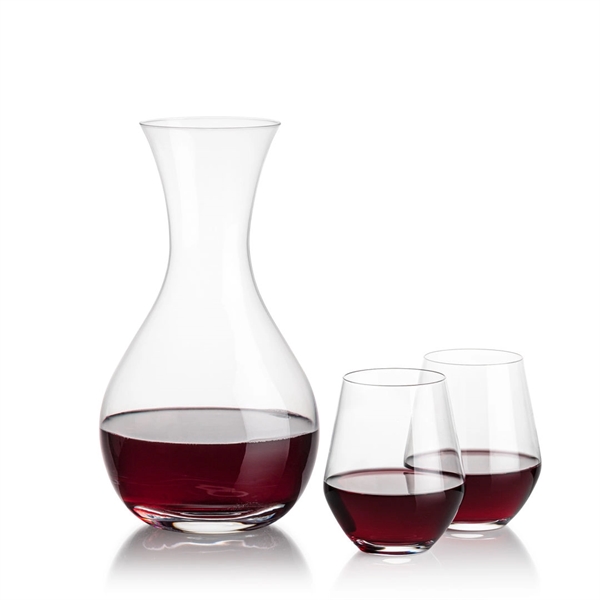 The Lead-Free Crystalline Adelita Carafe features a classic decanting shape and... from ASI 84592 St Regis Group