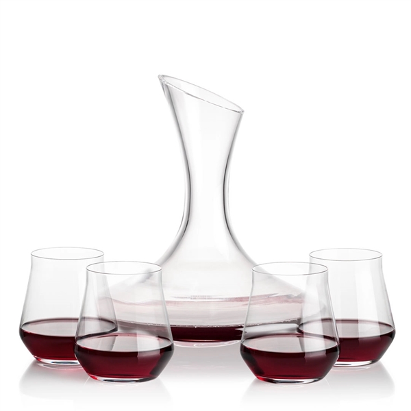 Madagascar Carafe & Bretton Stemless Wine... from ASI 84592 St Regis Group