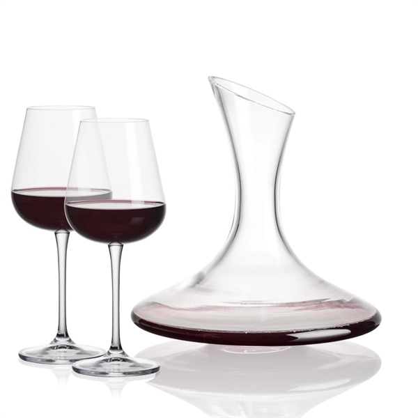 Madagascar Carafe set with 2 or 4 stemmed Howden wine.... from ASI 84592 St Regis Group