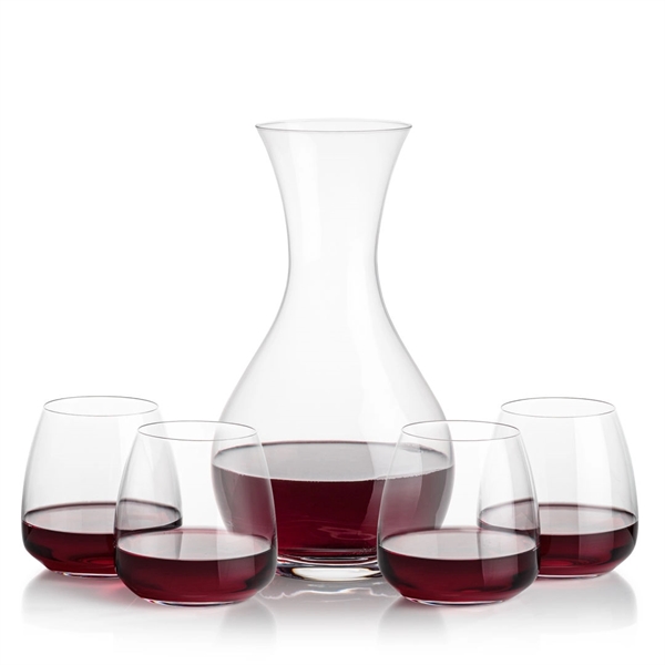 The Lead-Free Crystalline Adelita Carafe features a classic decanting shape and... from ASI 84592 St Regis Group