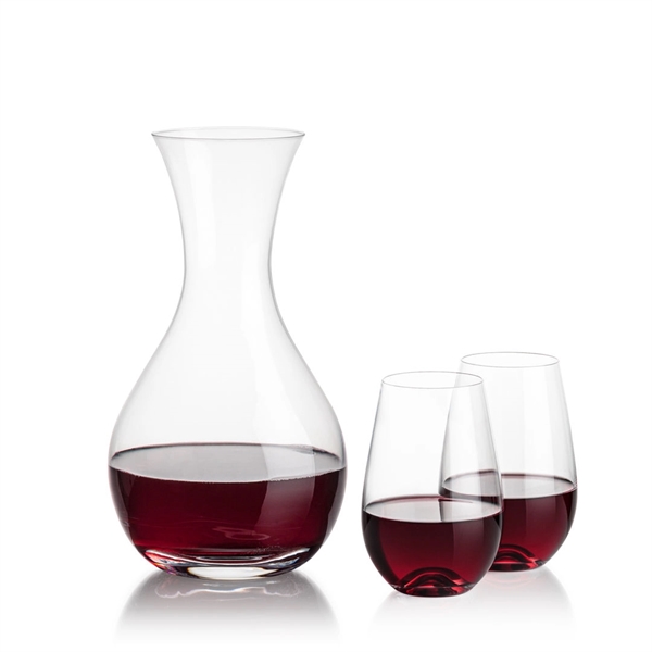 The Lead-Free Crystalline Adelita Carafe features a classic decanting shape and... from ASI 84592 St Regis Group