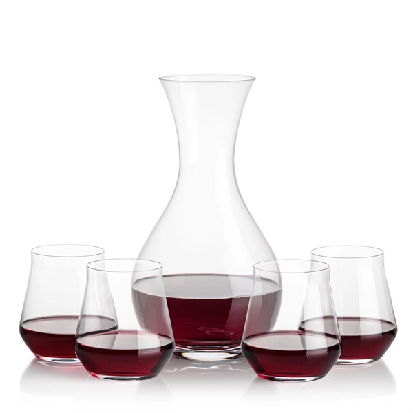 The Lead-Free Crystalline Adelita Carafe features a classic decanting shape and... from ASI 84592 St Regis Group
