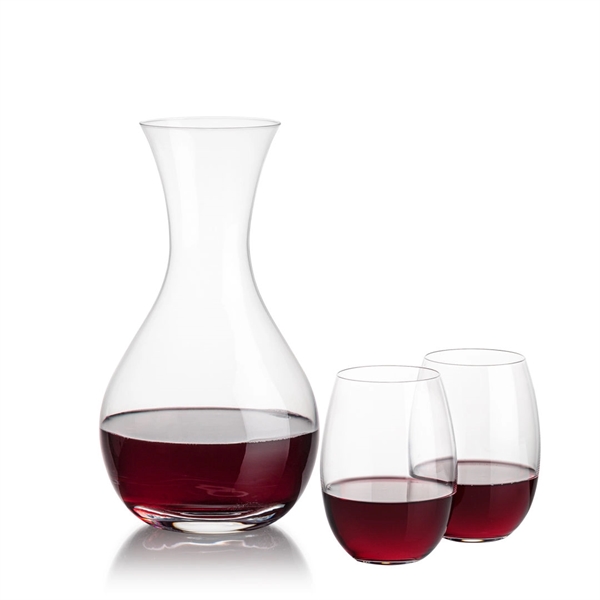 The Lead-Free Crystalline Adelita Carafe features a classic decanting shape and... from ASI 84592 St Regis Group