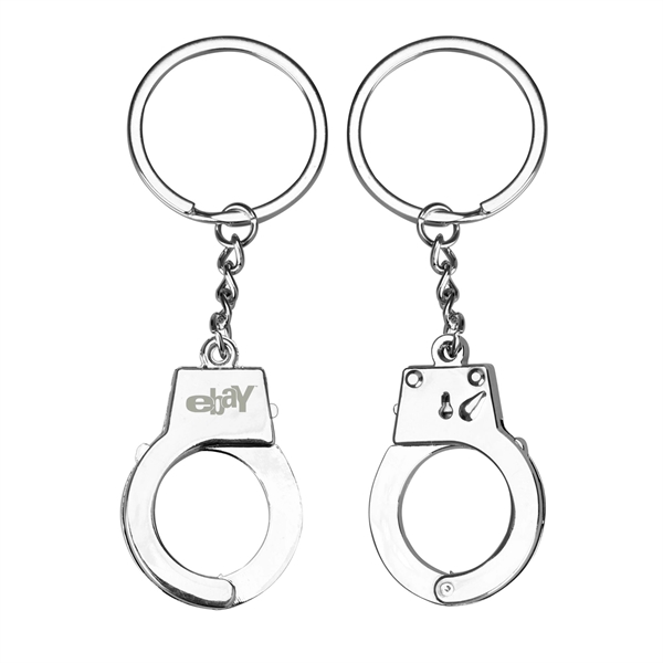 Handcuff Shaped Key Holder... from ASI 74585 Nu Promo International / Nu Promo Line