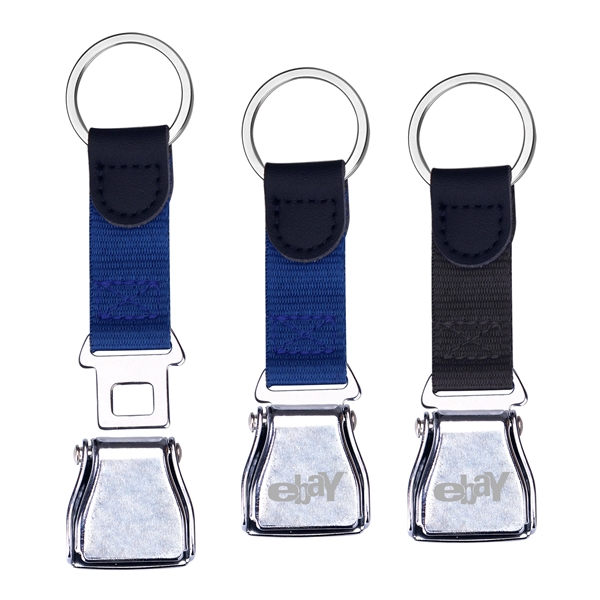 Airplane Seatbelt Buckle Key Ring... from ASI 74585 Nu Promo International / Nu Promo Line