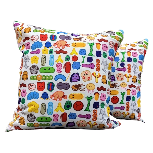 16" x 16" polyester throw pillow. Made in USA.... from ASI 61125 Hit Promotional Products / Hit®