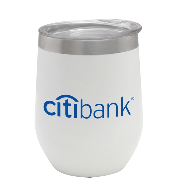 12 oz. stemless wine glass with multiple color options and customization.... from ASI 44900 NC Custom (CI/Lanco) / Lanco