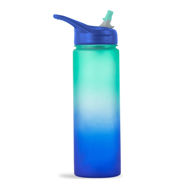 24 Oz. BPA free Tritan™ Plastic made Wave Bottle.... from ASI 74245 Nordic Co Inc / Nordic Promos
