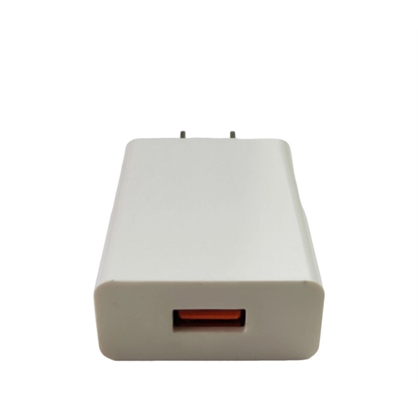 USB wall plug charger plus free laser engraving on 1 location... from ASI 37218 Athena Promo (tm)