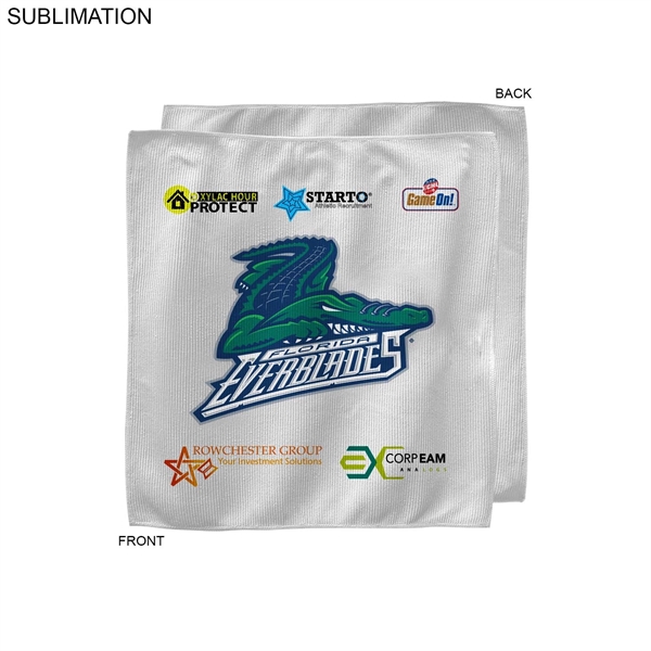 15" x 15" Sponsorship rally towel with sublimation printing or blank... from ASI 53509 FIEL-Fairdeal Import & Export / FIEL