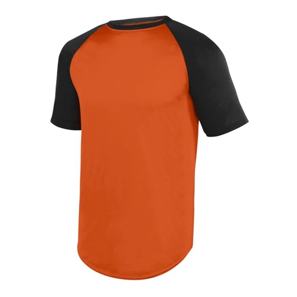 Wicking Short Sleeve Baseball Jersey... from ASI 84358 S&S Activewear