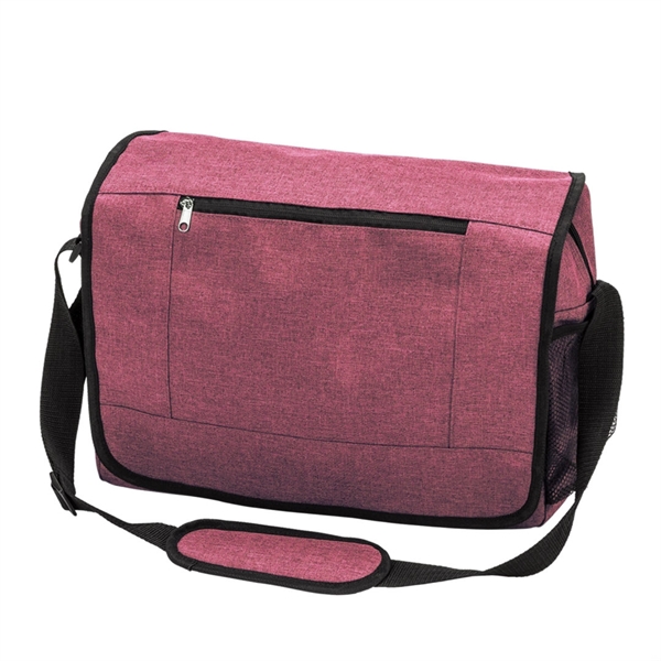 Commuter bag from 600D interwoven heather poly-fabric. Weather-proof lined design with... from ASI 84592 St Regis Group