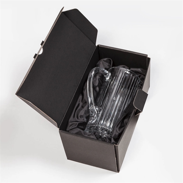 The Lead Free Crystalline Bacchus Pitcher features a contemporary design with... from ASI 84592 St Regis Group