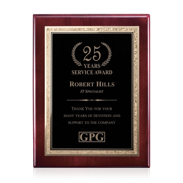 The Gemstone series of marbleized brass plates is finished with a... from ASI 84592 St Regis Group / R S Owens & Co Inc