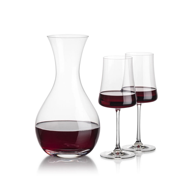 The Lead-Free Crystalline Adelita Carafe features a classic decanting shape and... from ASI 84592 St Regis Group