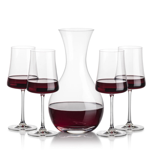 The Lead-Free Crystalline Adelita Carafe features a classic decanting shape and... from ASI 84592 St Regis Group