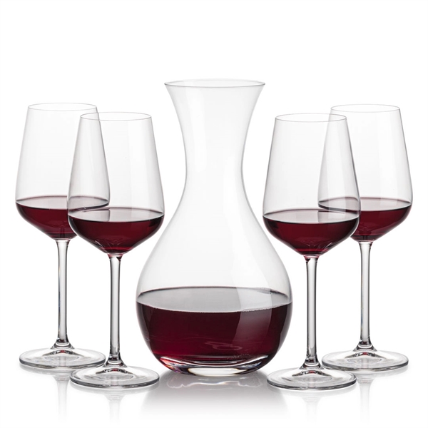 The Lead-Free Crystalline Adelita Carafe features a classic decanting shape and... from ASI 84592 St Regis Group