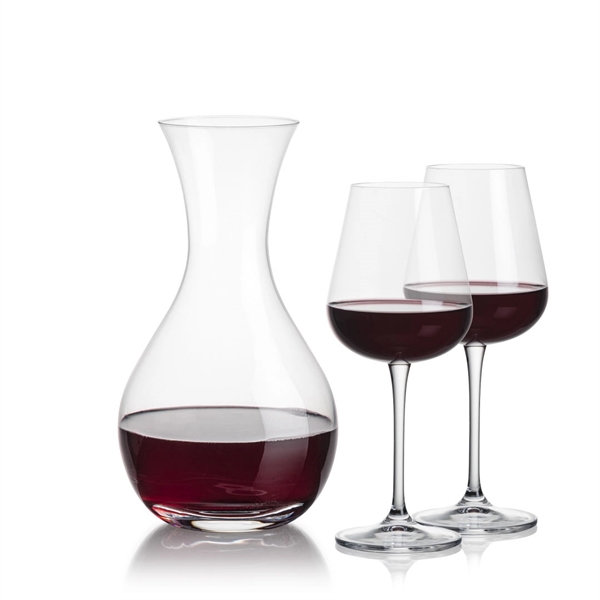 The Lead-Free Crystalline Adelita Carafe features a classic decanting shape and... from ASI 84592 St Regis Group