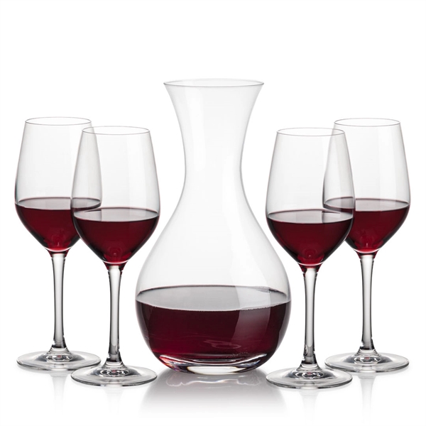 The Lead-Free Crystalline Adelita Carafe features a classic decanting shape and... from ASI 84592 St Regis Group