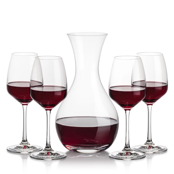 The Lead-Free Crystalline Adelita Carafe features a classic decanting shape and... from ASI 84592 St Regis Group