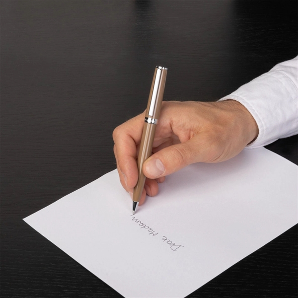 This high-performance pen is crafted in brass with a glossy black-lacquer... from ASI 84592 St Regis Group