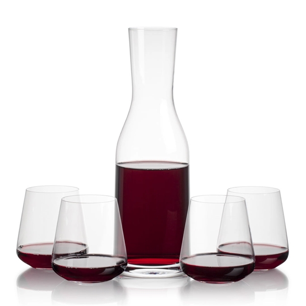 Crystalline Carafe Set. Includes the 40oz Caldmore Carafe and your choice... from ASI 84592 St Regis Group