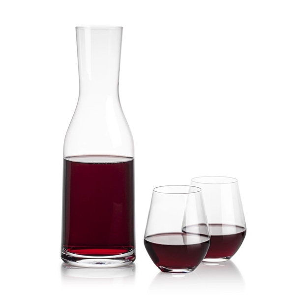 Crystalline Carafe Set. Includes the 40oz Caldmore Carafe and your choice... from ASI 84592 St Regis Group