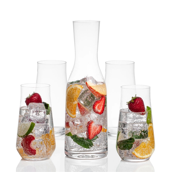 Crystalline Carafe Set. Includes the 40oz Caldmore Carafe and your choice... from ASI 84592 St Regis Group