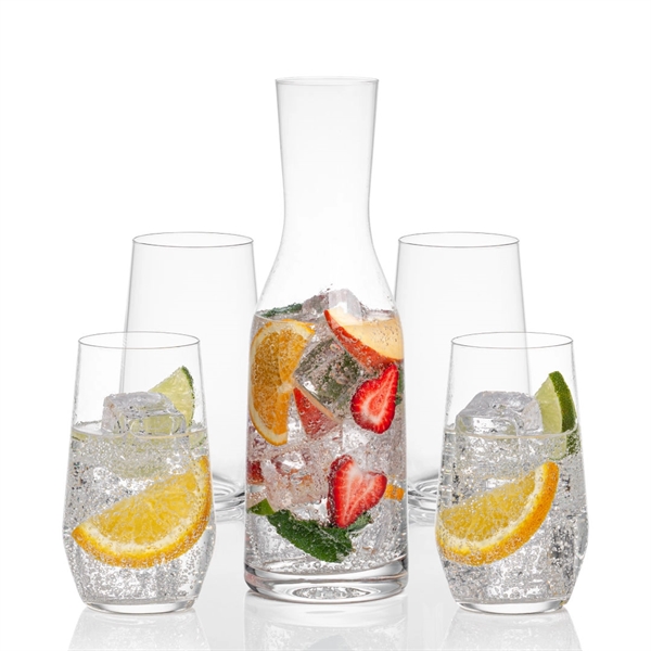Crystalline Carafe Set. Includes the 40oz Caldmore Carafe and your choice... from ASI 84592 St Regis Group