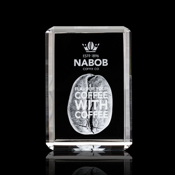 Beautiful 3 Dimensional etching inside the horizontal crystal... from ASI 84592 St Regis Group / St Regis