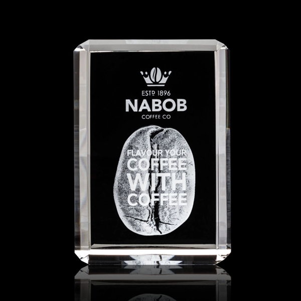 Beautiful 3 Dimensional etching inside the horizontal crystal... from ASI 84592 St Regis Group / St Regis